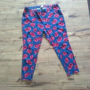 Floral jeggings